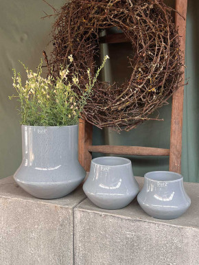 DutZ Collection Glas Pot Bara nebula H24 D24