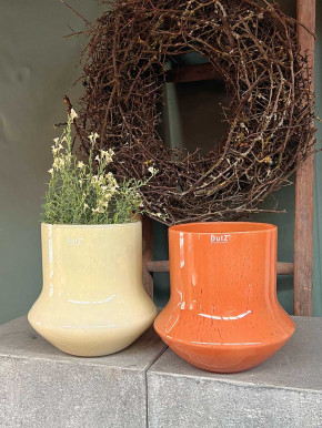 DutZ Collection Glas Pot Bara gravel H24 D24