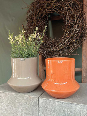 DutZ Collection Glas Pot Bara gravel H24 D24