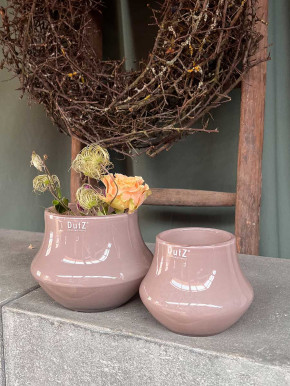DutZ Collection Glas Pot Marco mauve H11 D14