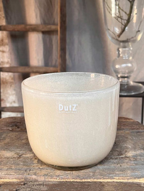 DutZ Collection Übertopf Pot Wide H15 D17 beige