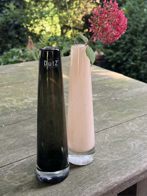 DutZ Collection Glasvase Solifleur H21 D5 smoke