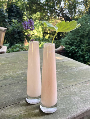 DutZ Collection Glasvase Solifleur H15 D5 beige