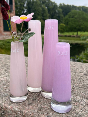 DutZ Collection Glasvase Solifleur H15 D5 lila flieder