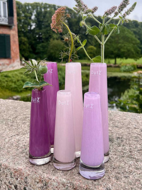 DutZ Collection Glasvase Solifleur H15 D5 violet
