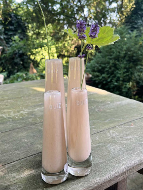 DutZ Collection Glasvase Solifleur H15 D5 beige