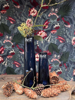 DutZ Collection Glasvase Solifleur H21 D5 steelblue