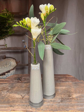 DutZ Collection Glasvase Solifleur H21 D5 taupe
