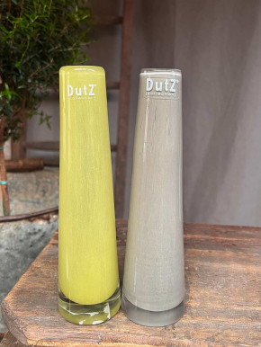 DutZ Collection Glasvase Solifleur H21 D5 chartreuse