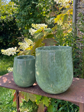 DutZ Collection Übertopf Vase Barrel Pistazie H24 D18