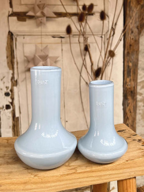 DutZ Collection Glas Vase Marco H19 D12 hellblau