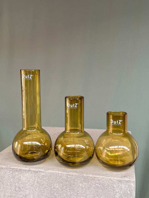 DutZ Collection Glas Vase Masa H25 D11 olive TR
