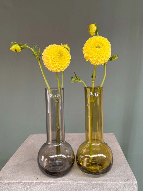 DutZ Collection Glas Vase Masa H25 D11 olive TR