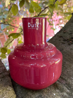 DutZ Collection Glas Vase Urtii H19 D16 cranberry