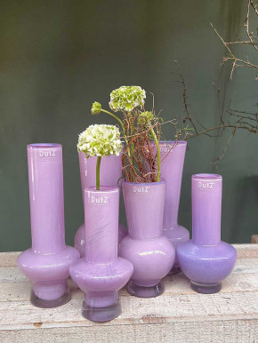 DutZ Collection Glas Vase Vibe lila H25