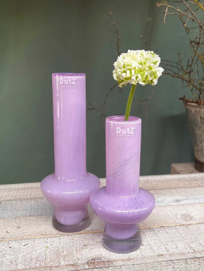 DutZ Collection Glas Vase Vibe conisch2 lila H25
