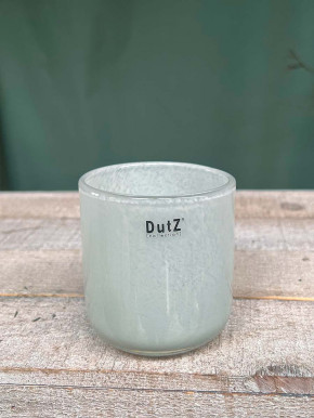 DutZ Collection Glas Pot Votive Cup H9 D8 pale blue