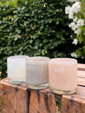 DutZ Collection Votive Glas Windlicht Vase Cylinder sand H7