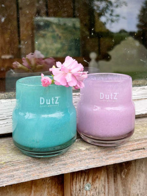 DutZ Collection Votive Glas Windlicht Vase Maartje jade H8 D8