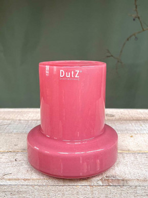 DutZ Collection Glas Vase Sharpo mini rose H16 D14