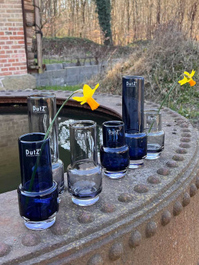 DutZ Collection Glas Vase Rona H14 nightblue