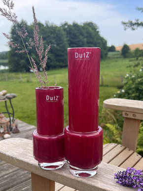 DutZ Collection Glas Vase Rona H24 raspberry