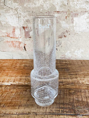 DutZ Collection Glas Vase Rona H24 Clear bubble Luftblasen