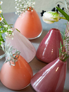DutZ - Collection Tumbling Vase Cranberry