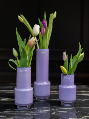 DutZ Collection Glas Vase Rona H18 lila flieder