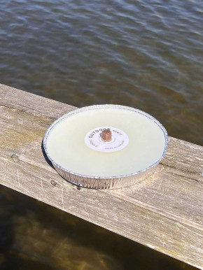 Alu Flammschale creme 16.5