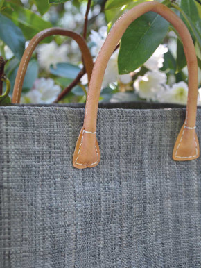 frosch und rabe Shopper hellgrau L