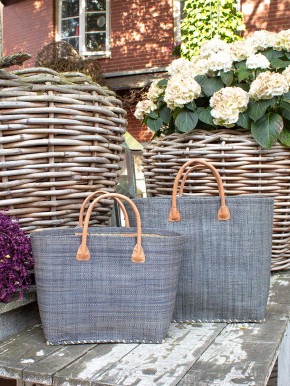 frosch und rabe Shopper hellgrau L