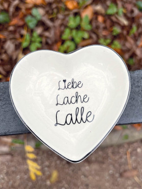 Love Plate Herz Dekoteller Porzellan S Liebe Lache Lalle GiftCompany