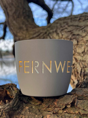 Madras Windlicht M Fernweh sandstone-gold GiftCompany