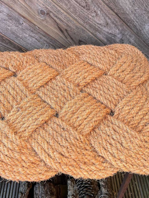 Ib Laursen Kokos Fussmatte Fußmatte Ocean geflochten