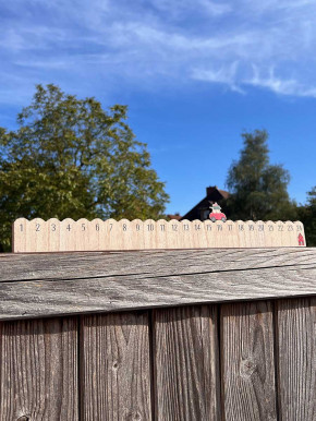 IB Laursen Adventskalender 1-24 Holz Auto mit Baum L50