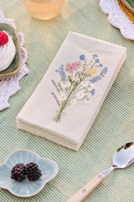 IB Laursen Papier Servietten Sommerstrauß 16 Stück