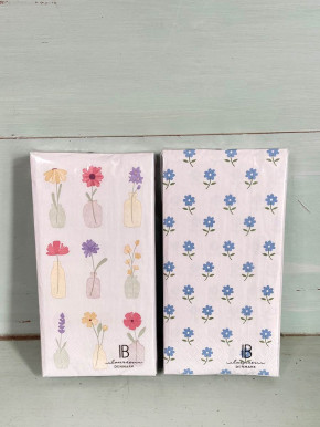 IB Laursen Papier Servietten Flaschenblumen 16 Stück