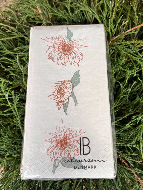 IB Laursen Papier Servietten Sonnenblumenköpfe 16 Stück