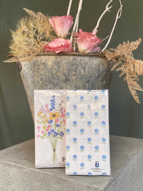 IB Laursen Papier Servietten bunter Blumenstrauß 16 Stück