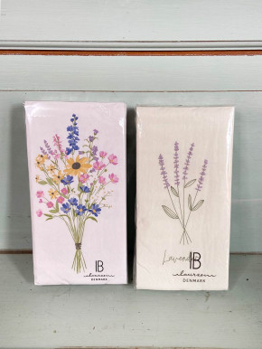 IB Laursen Papier Servietten bunter Blumenstrauß 16 Stück