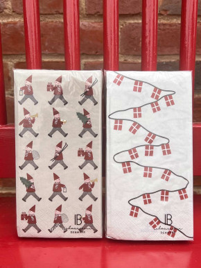 IB Laursen Papier Servietten Fahnengirlande 16 Stück