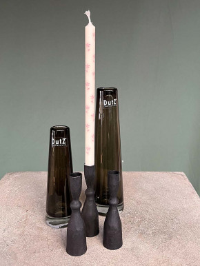 IB Laursen Metall Kerzenhalter gehämmert H10.5 für schmale Stabkerze