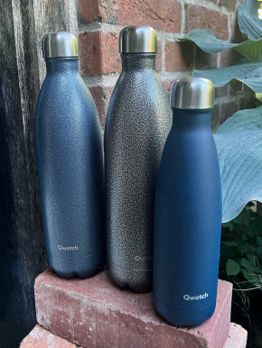 Qwetch Isotherme Flasche midnight blue matt 500ml