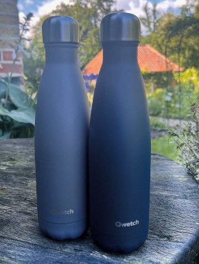 Qwetch Isotherme Flasche midnight blue matt 500ml