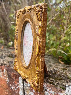 Bilderrahmen Antik Vintage Holzoptik eckig H18