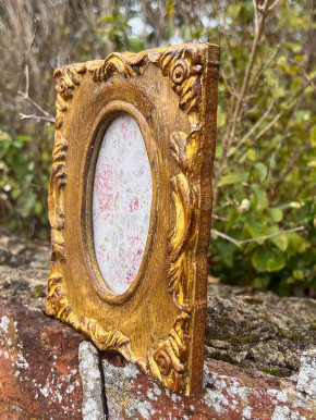 Bilderrahmen Antik Vintage Holzoptik eckig H18