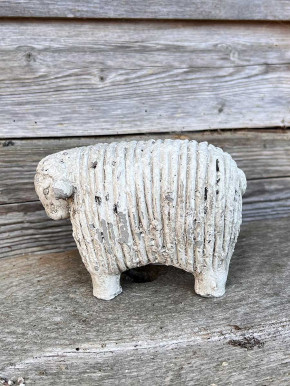 Figur Schaf Zement Dekoschaf H9