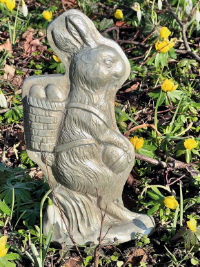 Vintage Osterhase silber Kuchenformdesign H23