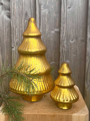 Glas Tanne Sitia Bauernsilber gold matt H20